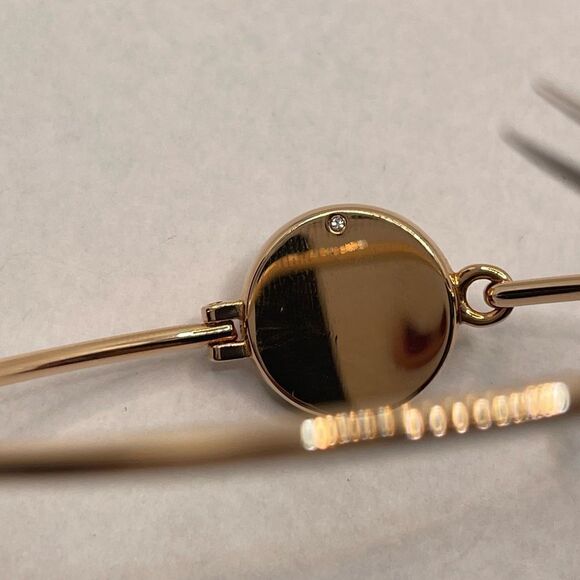 Bangle bracelet MICHAEL KORS rose gold tone - Picture 4 of 10